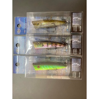 เหยื่อ POPPER ZIP Baits สำหรับเกมส์น้ำเค็ม