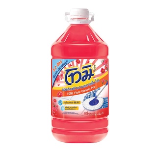 น้ำยาถูพื้น กลิ่นโตเกียว สึบากิ 5200 มล.แดง โทมิ น้ำยาเช็ดกระจก Floor Cleaner Tokyo Tsubaki Scent 5200 ml. Red Tomi