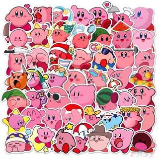 ❉ Kirby - Series 04 Anime Games Kawaii Cartoon Character สติ๊กเกอร์ ❉ 50Pcs/Set DIY Fashion Luggage Laptop Skateboard Decals Doodle สติ๊กเกอร์