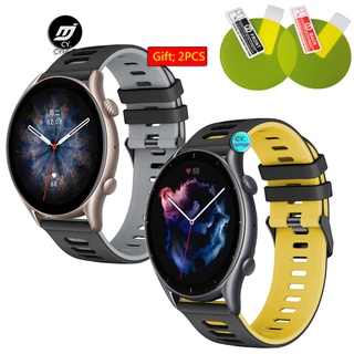 สาย amazfit GTR 3 สายรัด สายซิลิโคน amazfit GTR 2 / gtr 2e สายนาฬิกา สาย amazfit GTR 3 Pro สาย  สายรัดข้อมือกีฬา