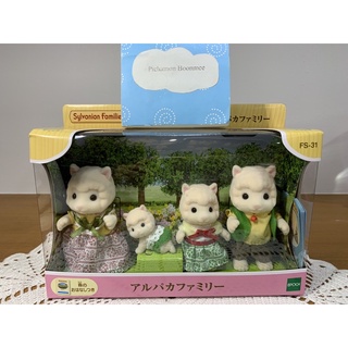 Sylvanian Families Woolly Alpaca Family/ ซิลวาเนียนครอบครัวอัลปาก้า (มือ1-กล่องญี่ปุ่น)