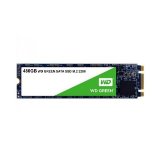 WD SSD 480GB M.2 GREEN 3D NAND Model : WDSSD480GB-M.2-GREEN-3D