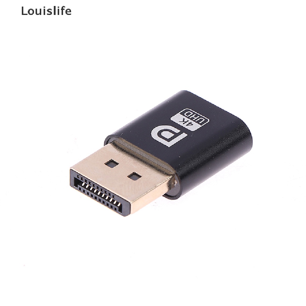 Llph 4K Displayport Dummy Plug DP อะแดปเตอร์หน้าจอเสมือนจริง #8