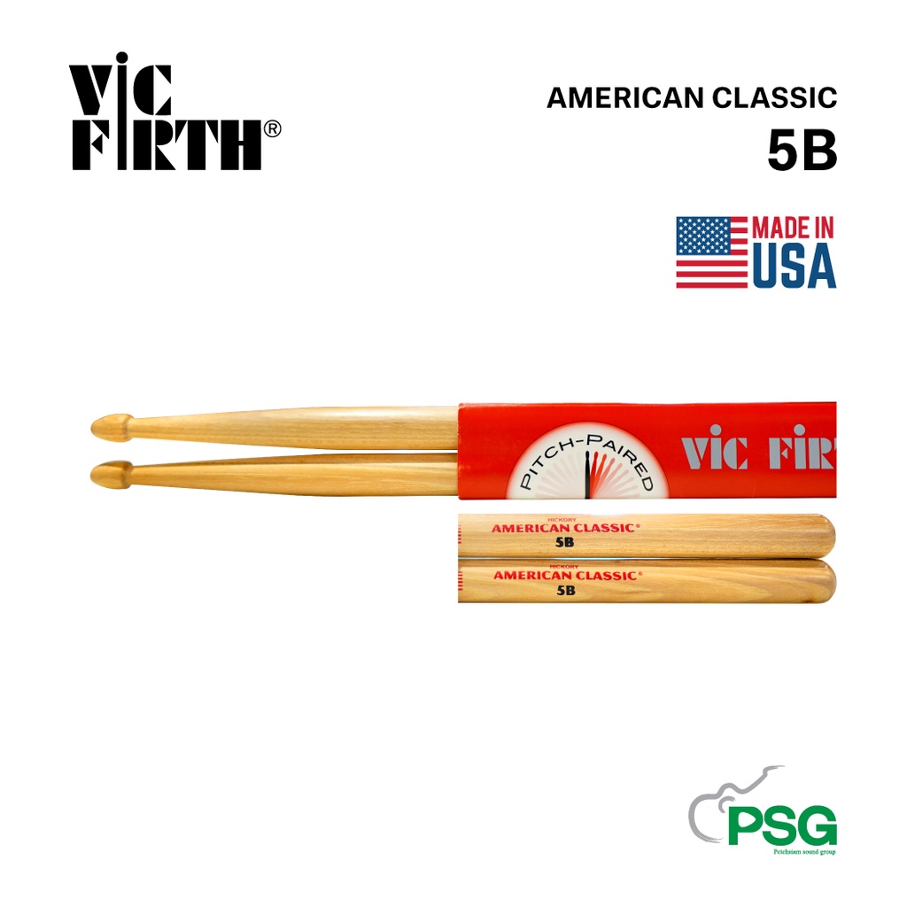 VIC FIRTH AMERICAN CLASSIC 5A ( ไม้กลอง )