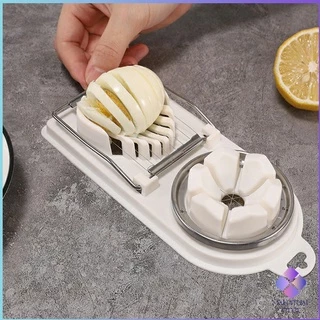 MahaThai เครื่องตัดไข่ เครื่องตัดไข่ต้ม ที่ตัดไข่ ที่ตัดแบ่งไข่ต้ม tool for cutting eggs