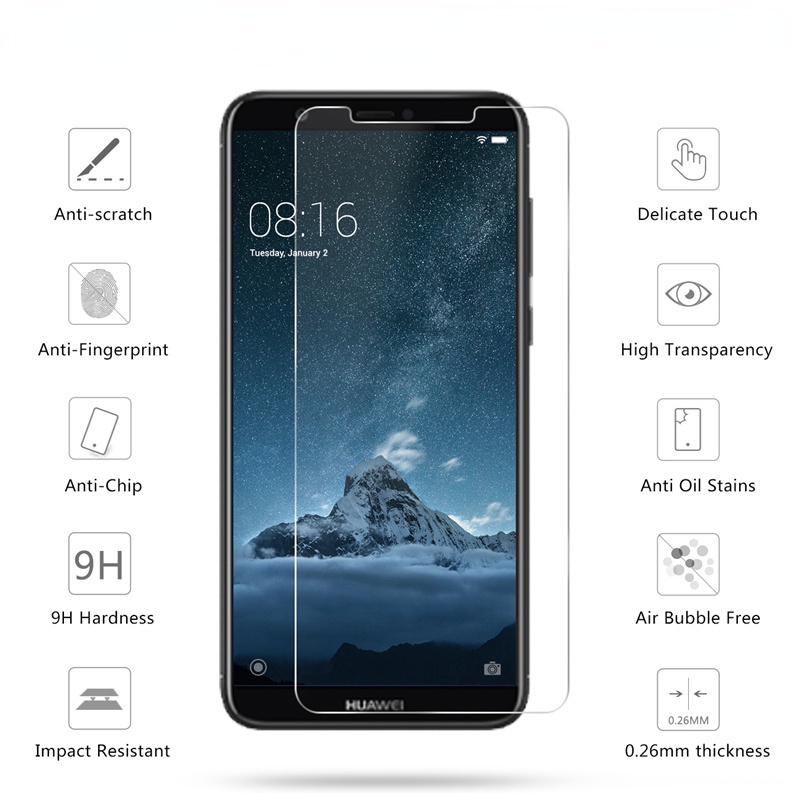 ฟิล์มกระจกนิรภัย สําหรับ Motorola Moto One 5G UW Ace Fusion Vision Plus Action Zoom Macro Hyper Case