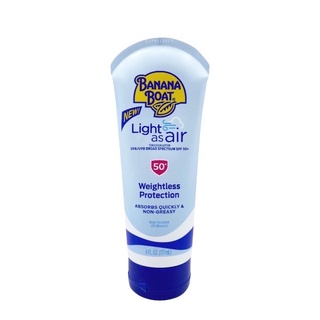 Banana Boat Light As Air Sunscreen Lotion SPF50+ PA+177ml.