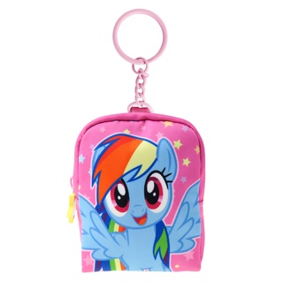 พวงกุญแจ กระเป๋าใส่เหรียญ ลาย My Little Pony Rainbow Dash