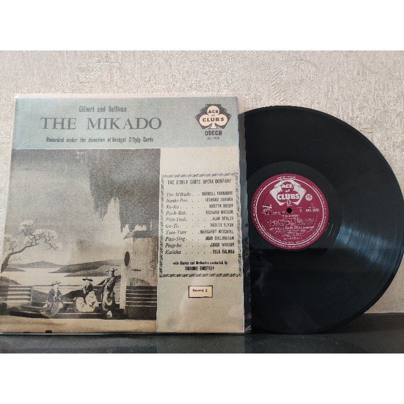 แผ่นเสียง [Vinyl] Gilbert and Sullivan : The Mikado