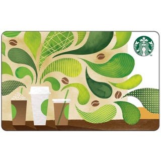 บัตร Starbucks ลาย Coffee House / บัตรเปล่า