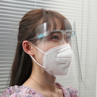 หน้ากากใส ใส่ป้องกันละอองน้ำลายจากการพูดคุย/ไอจาม ป้องกันเชื้อไวรัสได้ 99.99%