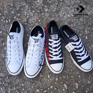 รองเท้าผ้าใบ CONVERSE รองเท้าผ้าใบคอนเวิร์ส ALL STAR OX 16-5430CF9BK/16-5431CF9WW  พร้อมส่ง