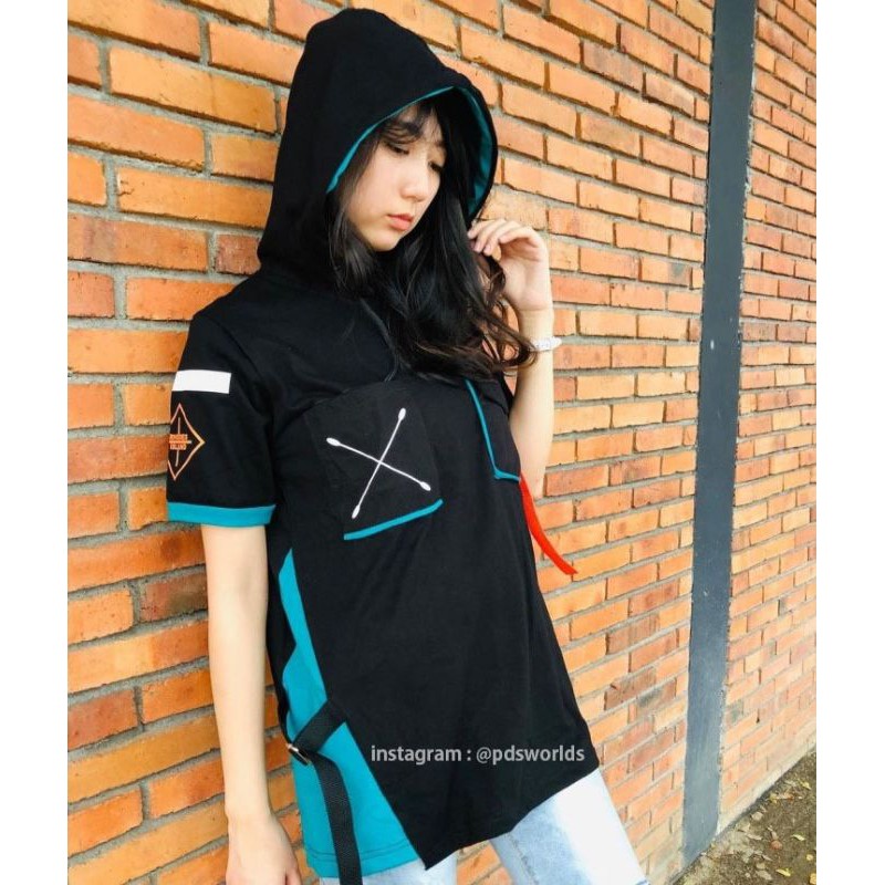 เสื้อฮู้ดดี้ DOCTOR ARKNIGHTS SHORT SLEEVE RHODE ISLAND GAMING