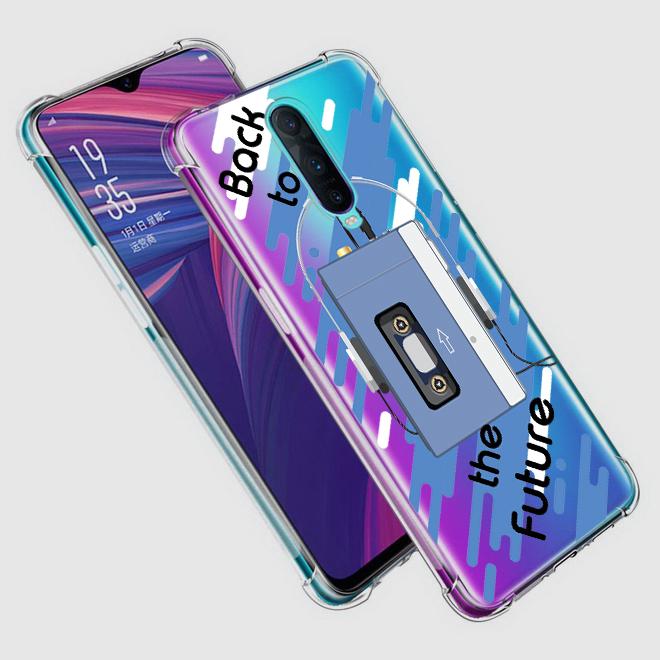 เคส สำหรับ OPPO R17 Pro Anti-Shock Protection TPU Case [Back to the Future]