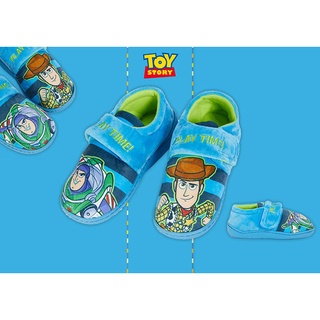 ✅ [UK8-13] Disney Toy Story Blue Slippers รองเท้าใส่ในบ้าน ดิสนี่ย์ ทอย สตอรี่