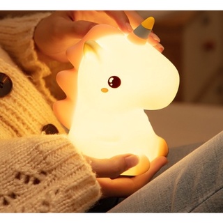 LED night light ซิลิโคนการ์ตูนนุ่มๆ ส่องแสง #ไฟส่องแสง