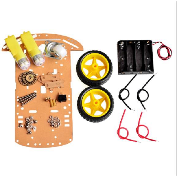 Motor Smart Robot Car Chassis Kit Speed Encoder Battery Box 2WD