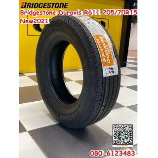 ยางใหม่ Bridgestone Duravis R611 205/70R15 ยางกระบะบรรทุกสุดคุ้มราคาพิเศษ