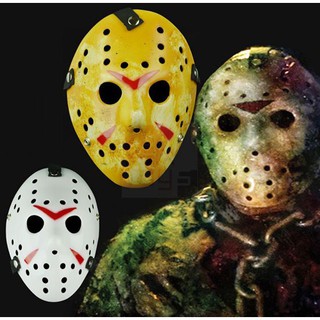 พร้อมส่งในไทยส่งใน 24 ชม. หน้ากากฆาตกรศุกร์ 13 Jason หน้ากากเจสัน คืนโหด (PVC)