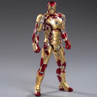 โมเดล ของเล่น ไอรอนแมน Ironman MK42 Avengers ไม่มีไฟ ZD TOY โมเดลของขวัญของเล่นทำมือ ตกแต่งโต๊ะ เด็กผู้ชาย