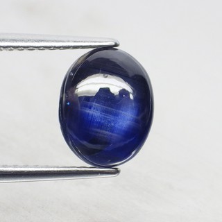 พลอย สตาร์ ไพลิน แซฟไฟร์ ดิบ ธรรมชาติ แท้ ( Unheated Natural Star Sapphire ) 4.04 กะรัต