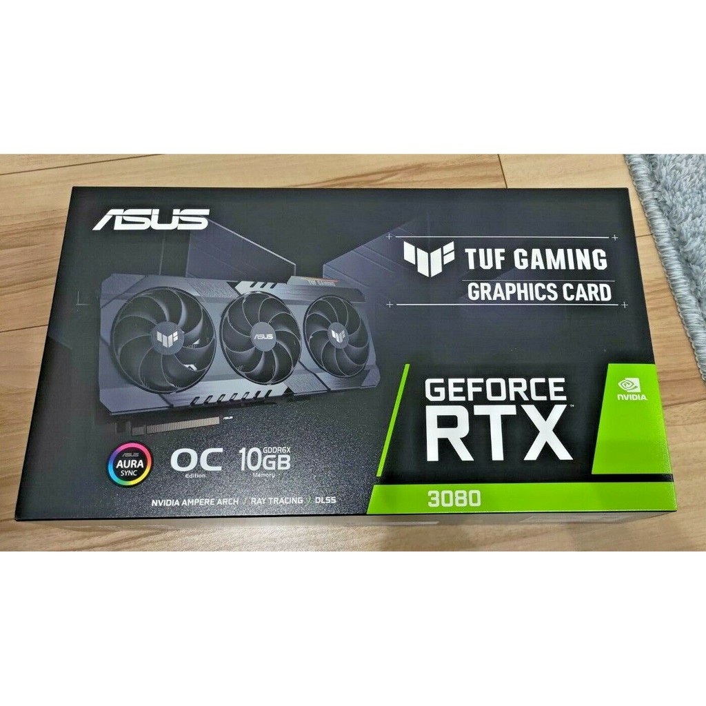 ASUS TUF Gaming GeForce RTX 3080 OC 10GB GDDR6X Graphics Card FREE ...
