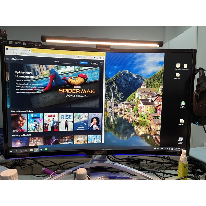 (มือสอง)AOC AG322FCX curved 32” 144 Hz