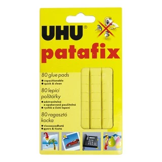 กาวดินน้ำมัน UHU Patafix 60 กรัม ขาว / เหลือง/ ดำ ยู้ฮู Pro Power