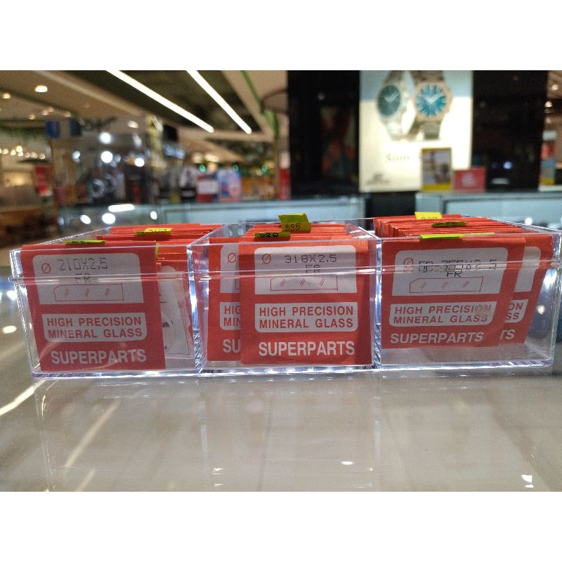 กระจกนาฬิกา หนา2.5 มิล Superpart high precision mineral glass