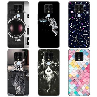 เคสโทรศัพท์ซิลิโคน TPU แบบนุ่ม ลายการ์สัตว์ ดอกไม้ สำหรับ Tecno Camon 16 Pro Camon 16