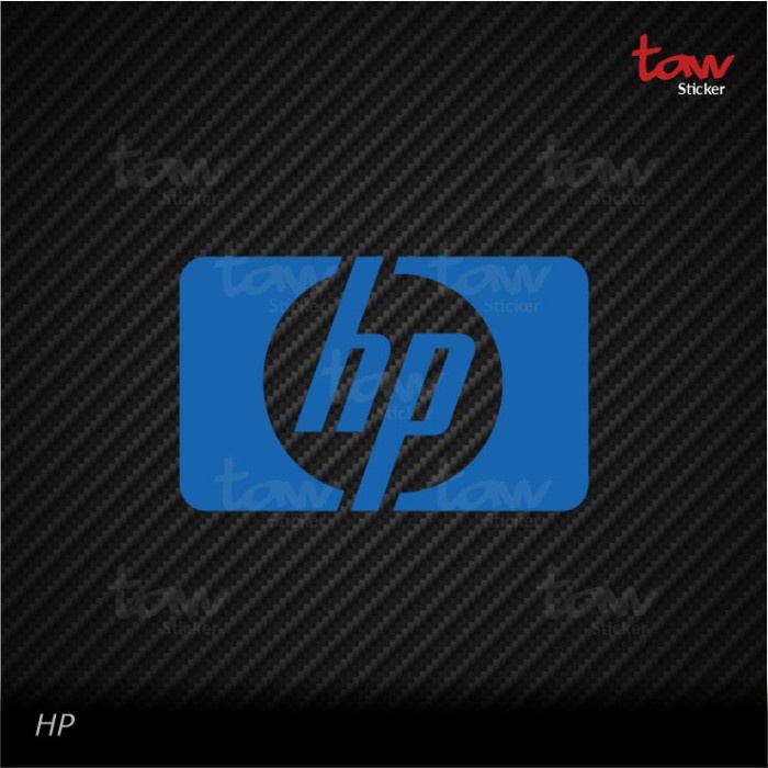 Hitam HEWLETT Packard Hp Hlett Packard Cutting Sticker Car Motorcycle Window Sticker Laptop Helmet -