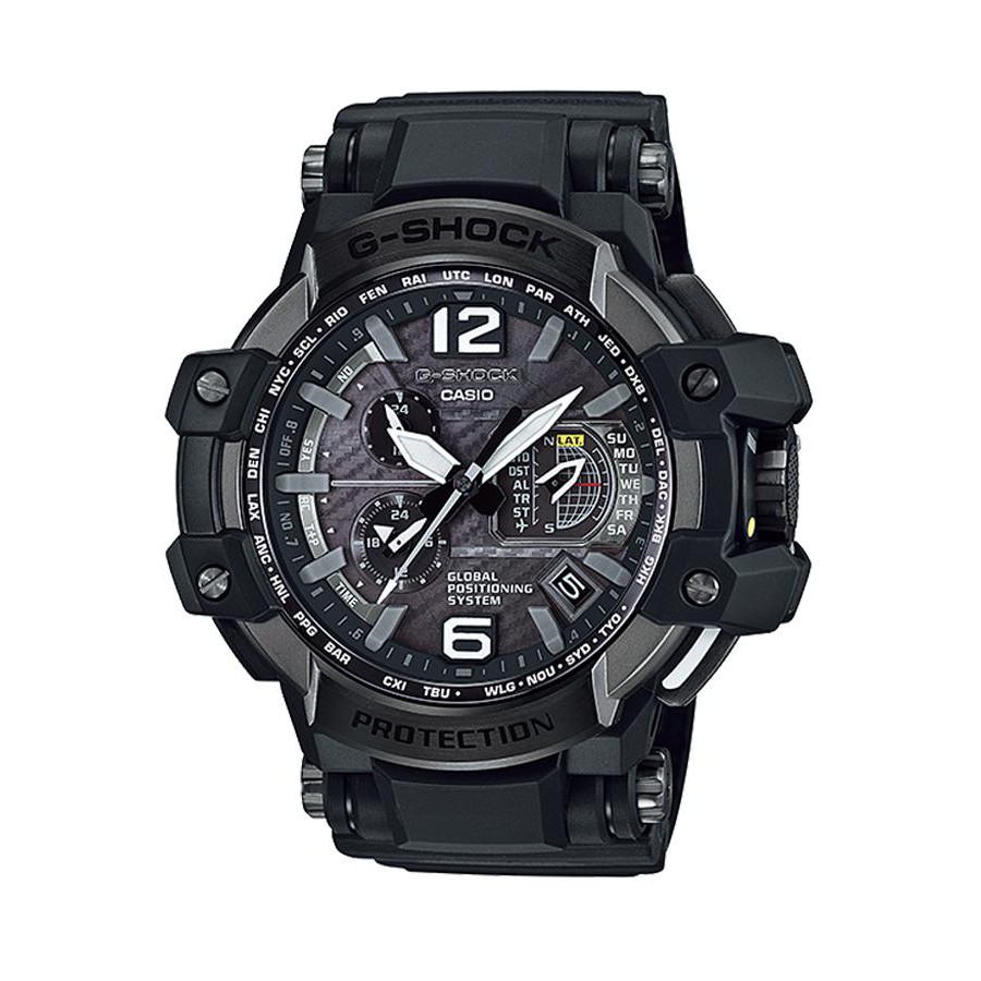 Casio G-Shock นาฬิกาข้อมือผู้ชาย สายเรซิ่น รุ่น GPW-1000-1B - สีดำ