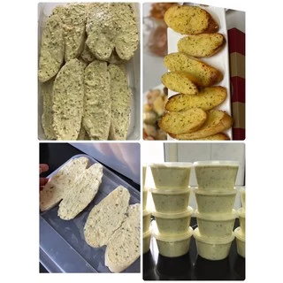 เนยกระเทียม ใช้เนยแท้เกรดพรีเมี่ยม กระเทียมแน่น ขนาด220กรัม