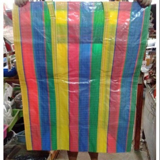 ถุงซิบสายรุ้งไซส์จัมโบ้XXL79*90ซม.