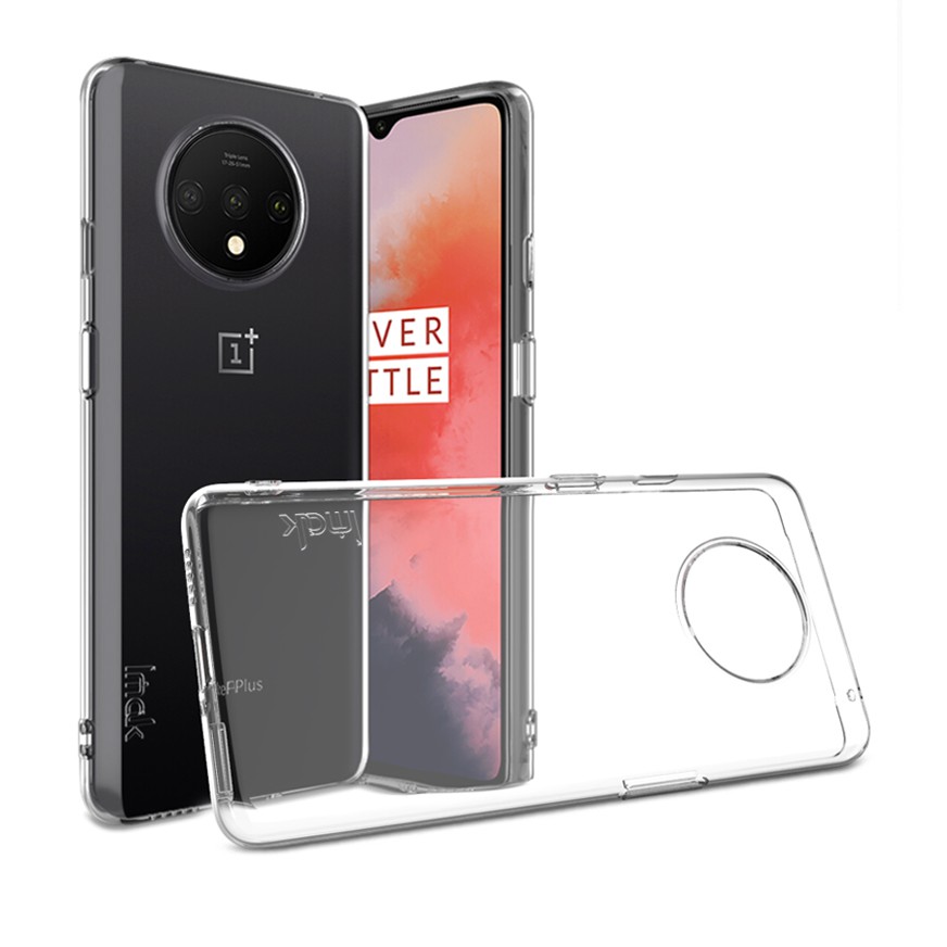 Oneplus 7T / 1+7T TPU Silicone Back Cover Soft Jelly Phone Casing Shock-Proof Protective Case Transparent Phone Case เคสโทรศัพท์ซิลิโคนเจลแบบนุ่มสําหรับ