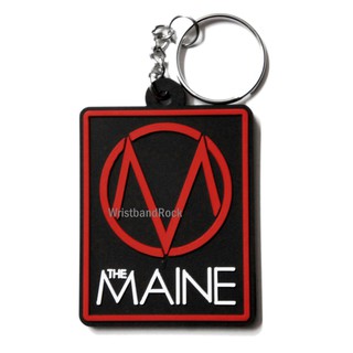 The Maine พวงกุญแจ ยาง เท่ๆ   พังค์ แทรช ร็อค ไม่เท่คืนได้ MNE361