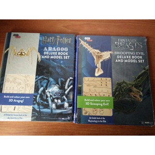 ตัวต่อ โมเดล สัตว์มหัศจรรย์และถิ่นที่อยู่ Harry Potter Fantastic Beasts and Where to Find Them deluxe book and model set