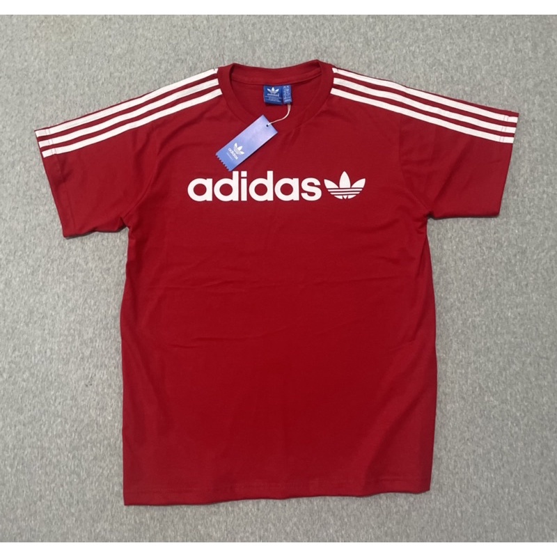 Ad*d*s เสื้อยืดพริกแดง Linear