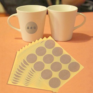 สติ๊กเกอร์ซีลคราฟท์ทรงกลม 120 ชิ้น