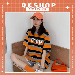 QKshop เสื้อโอเวอร์ไซต์ 🌈 หนุ่มๆ ต้องจัดซักตัวติดตู้ไม่ผิดหวัง ✨ สีสันโดนใจหนุ่มๆ 🍊 ใครใส่ก็เทห์อะเอาดี 🍋