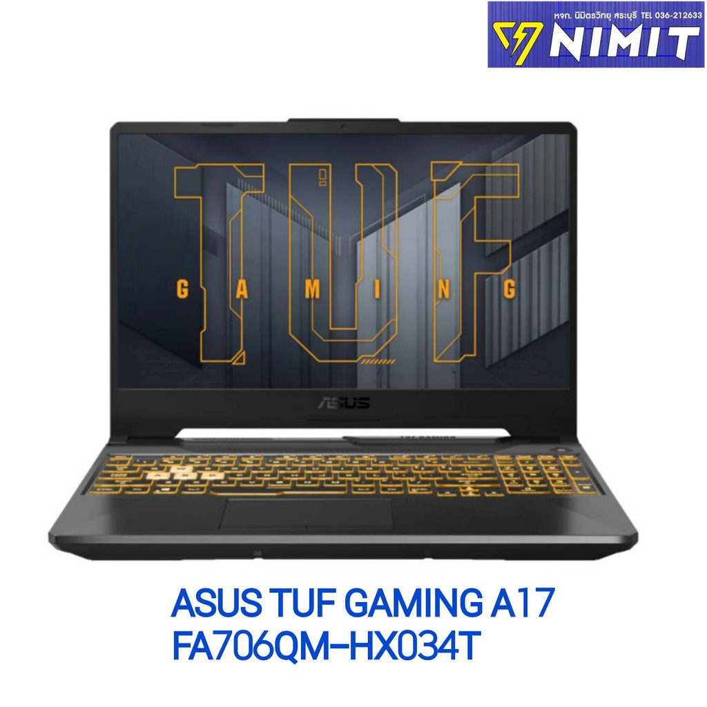 NOTEBOOK ASUS TUF Gaming A17 FA706QM-HX034T