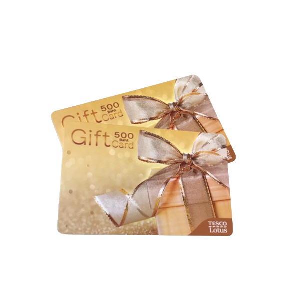 Gift Card Lotus (บัตรของขวัญ) บัตรกำนัลเทสโก้ โลตัส 300 บาท /Tesco Lotus Gift Card
