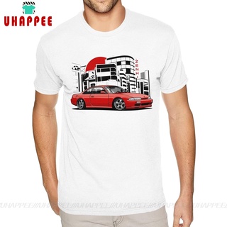 【Sportwear】เสื้อยืดผ้าฝ้าย 100% พิมพ์ลาย JDM S14 Race Car Over For friend Make Your Own LHZYสามารถปรับแต่งได้