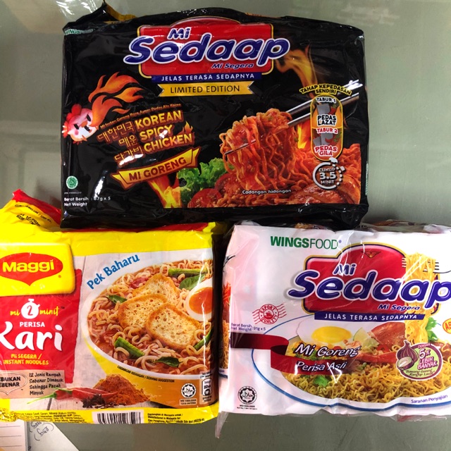 ซือดะ (sedaap) จากมาเลเซีย (แพ็ค 5 ซอง)