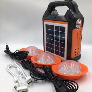 ลำโพง,พาวเวอร์แบงค์,และไฟฉายในตัว SOLAR ENERGY KIT WITH SPEAKER AND LIGHTING EP-0188