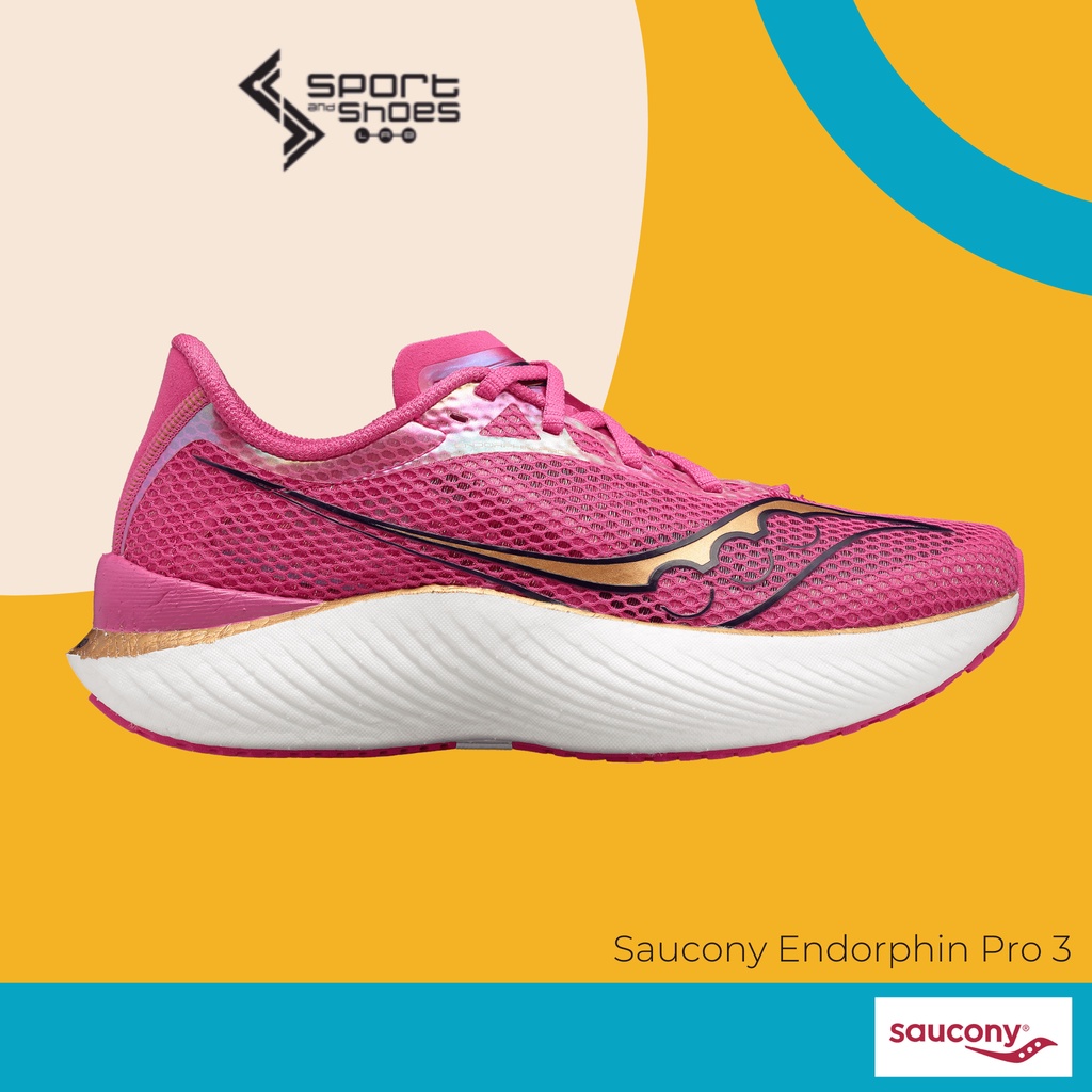 Saucony Endorphin Pro3 สำหรับผู้ชายและผู้หญิง