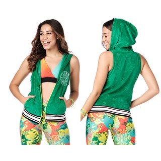 Zumba Original Sleeveless Zip-Up Hoodie (เสื้อฮู้ดออกกำลังกายซุมบ้า)