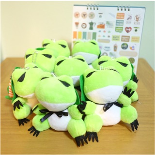 🎈พร้อมส่ง • พวงกุญแจกบเที่ยว Tabi Kaeru 旅かえる