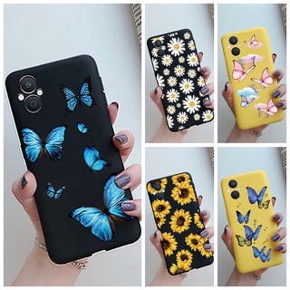 เคสโทรศัพท์มือถือ ลายดอกไม้ ผีเสื้อน่ารัก สําหรับ OPPO Reno7 Z 5G OnePlus Nord N20 5G Reno 7Z Reno7Z 5G