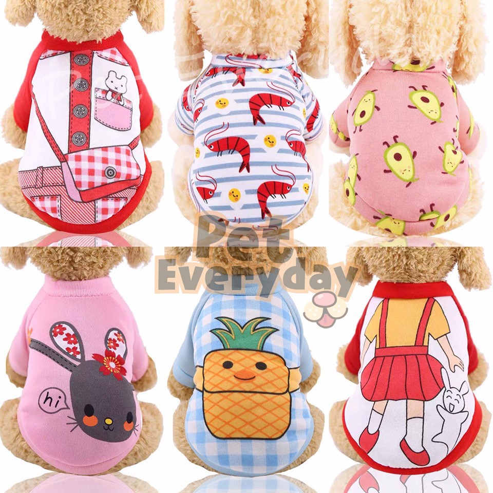 พร้อมส่ง เสื้อสัตว์เลี้ยง ชุดสุนัข เสื้อน้องแมว